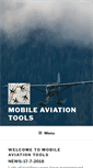 Mobile Screenshot of mobileaviationtools.com