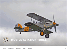 Tablet Screenshot of mobileaviationtools.com